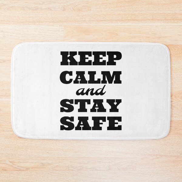 Item preview, Keep Calm and Stay Safe; designed and sold by StickerApe.
