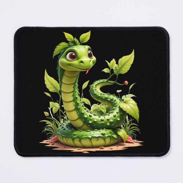 Item preview, Funny Kawaii Cucumber Snake designed and sold by Itsheartshop.