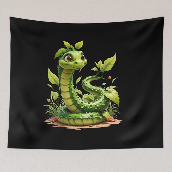 Item preview, Funny Kawaii Cucumber Snake designed and sold by Itsheartshop.