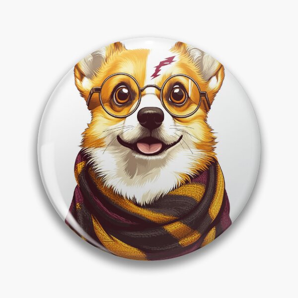 Item preview, Potter Cartoon Wizard Magic Fantasy, magical  corgi designed and sold by Innamalinka.