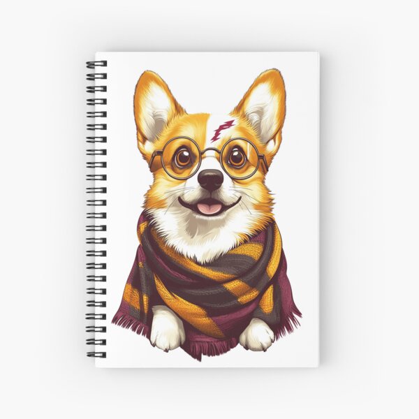 Item preview, Potter Cartoon Wizard Magic Fantasy, magical  corgi designed and sold by Innamalinka.