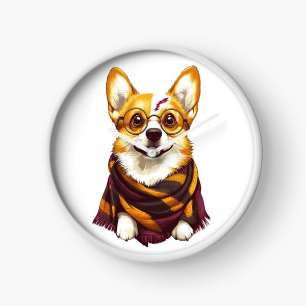 Item preview, Potter Cartoon Wizard Magic Fantasy, magical  corgi designed and sold by Innamalinka.
