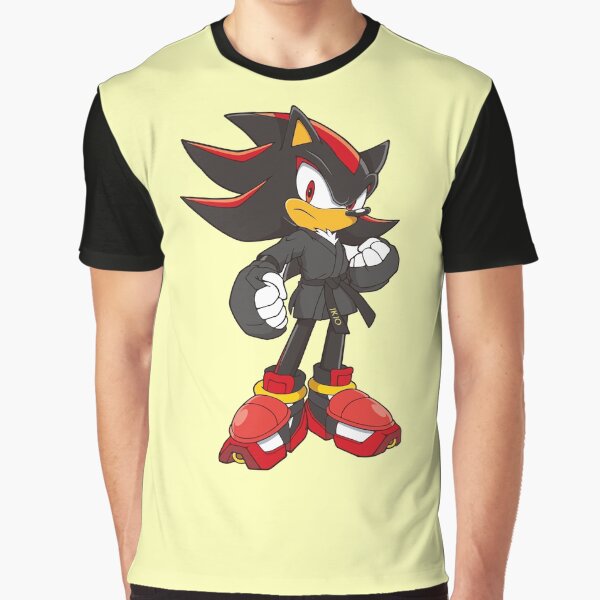 Vista previa del artículo con la obra «La forma de vida definitiva es Shadow The Hedgehog», diseñado y vendido por Fanverse Merchandise.
