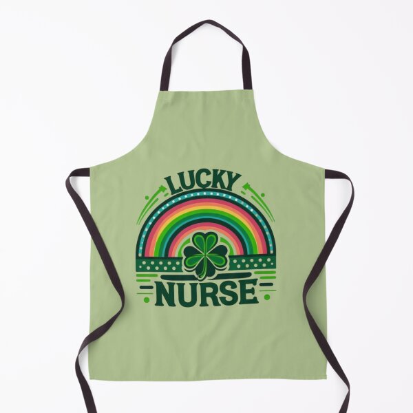 Item preview, Colorful Lucky Nurse St Patrick's Day designed and sold by DeeCeeFashion.