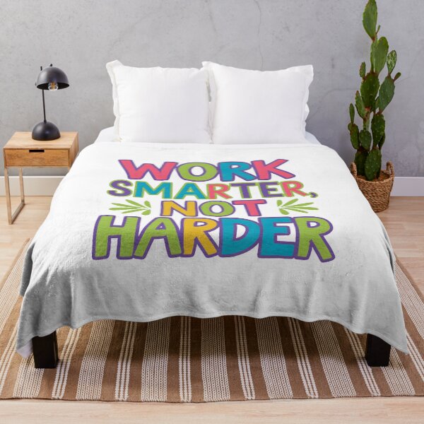 Item preview, Work smarter, not harder designed and sold by nimmitrends.