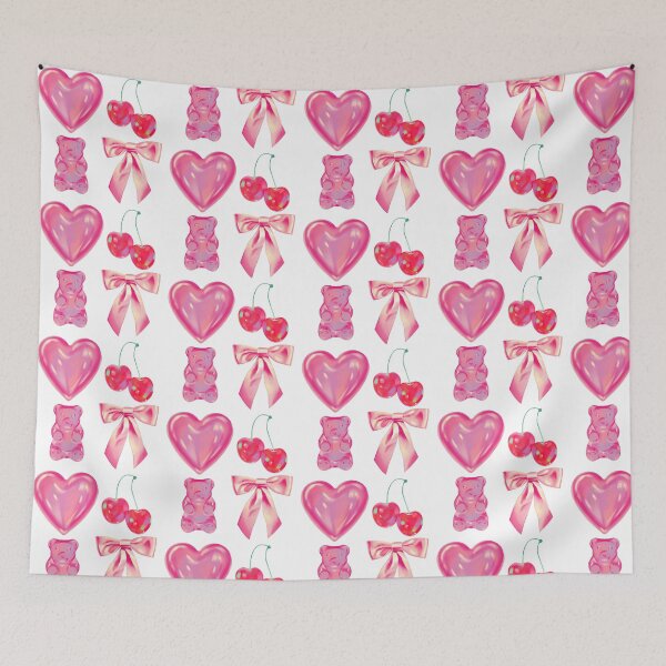 Item preview, shiny pink designed and sold by pinkpeonyhaven.