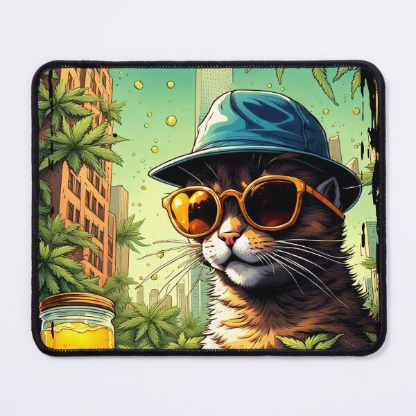 Item preview, Cat Farmer Dab Cannabis Marijuana Grower Strain Original Best Design designed and sold by DabGraphic.