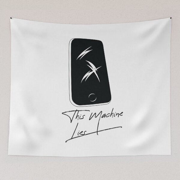 Item preview, This Machine Lies designed and sold by The Sticker Resistance.
