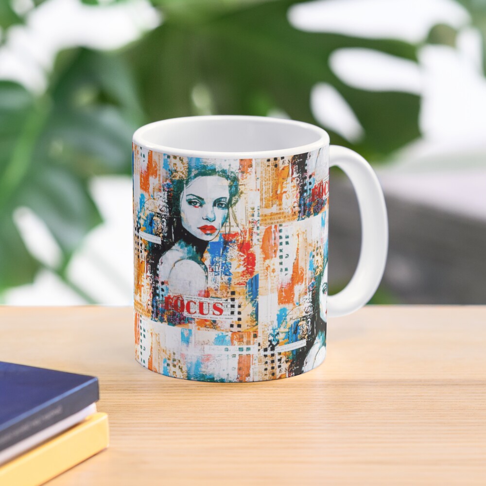 Aperçu de l'œuvre Mug classique créée et vendue par artdumixedmedia.