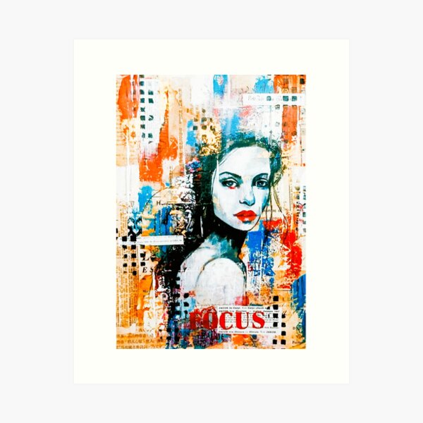 Item preview, Fragments abstraits designed and sold by L'art du mixed media.