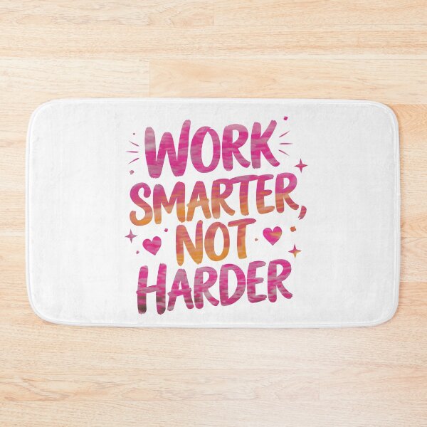 Item preview, Work smarter not harder designed and sold by nimmitrends.