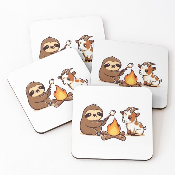Item preview, Campfire Friends designed and sold by SpazticGoat.