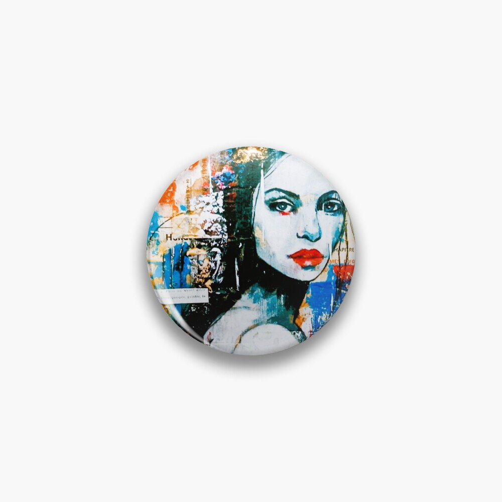 Aperçu de l'œuvre Badge créée et vendue par artdumixedmedia.