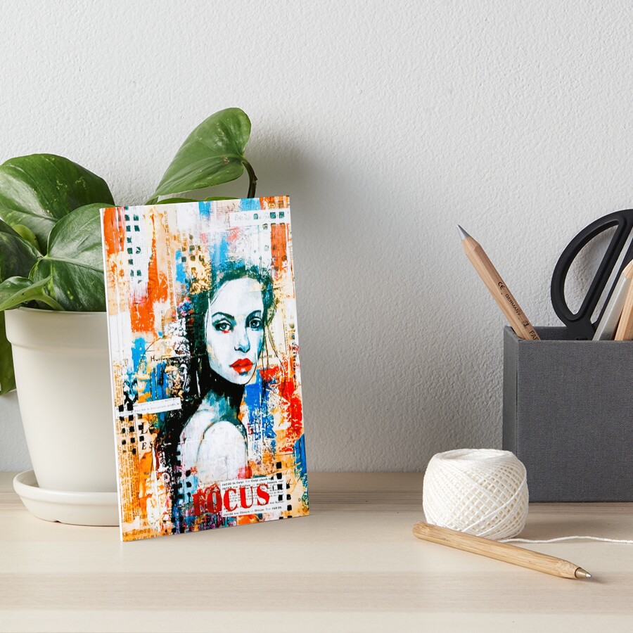Aperçu de l'œuvre Impression rigide créée et vendue par artdumixedmedia.