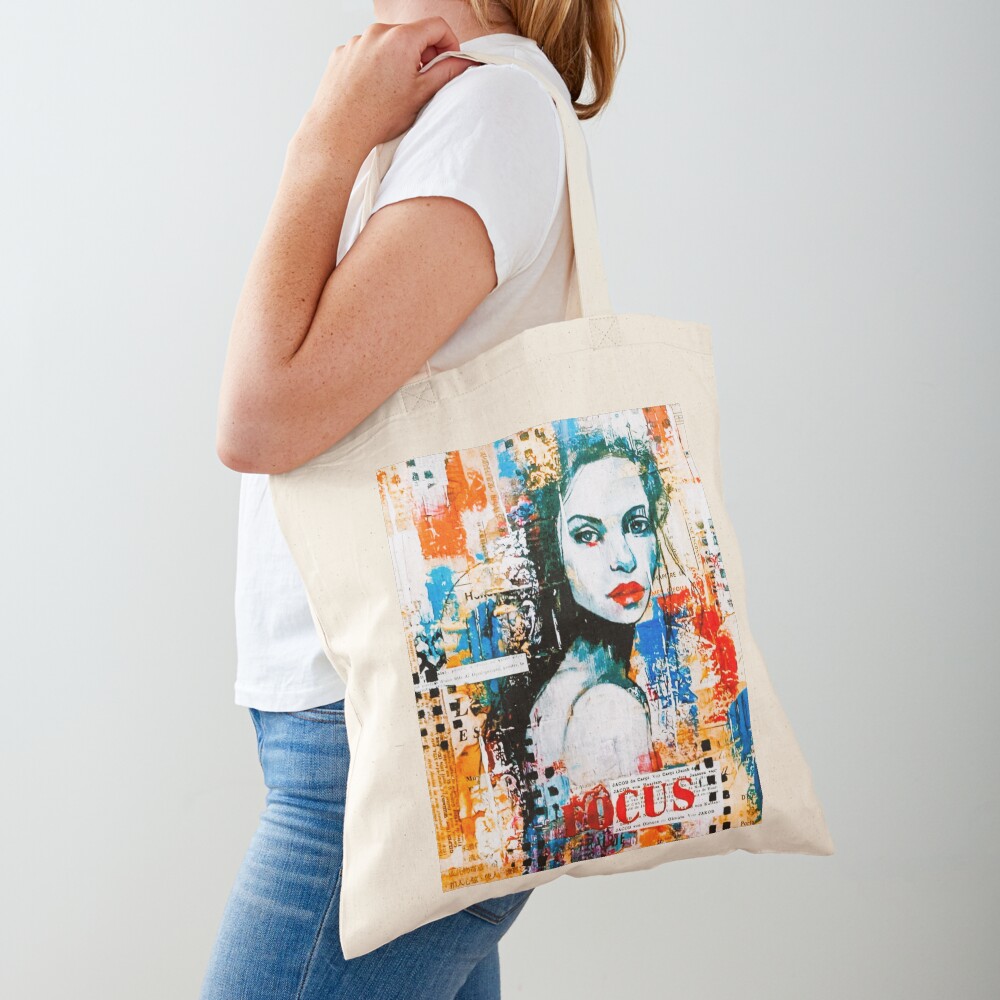 Aperçu de l'œuvre Tote bag classique créée et vendue par artdumixedmedia.