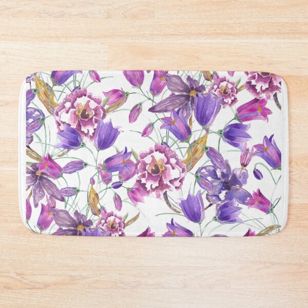 Item preview, Watercolor Purple Floral designed and sold by DanielleMinkoff.