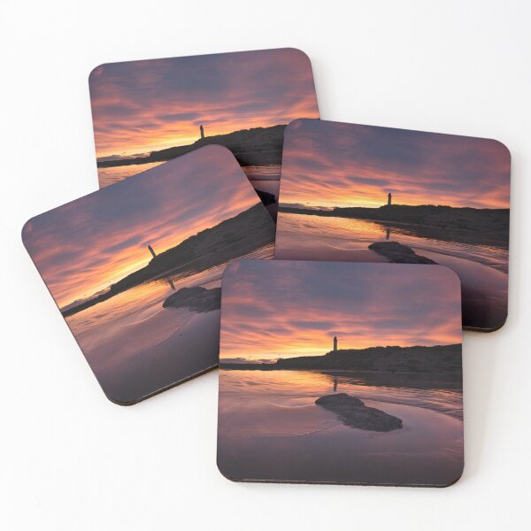 Item preview, Stunning sunrise, Cove sea Lighthouse, Moray Firth  designed and sold by Derren Jones.