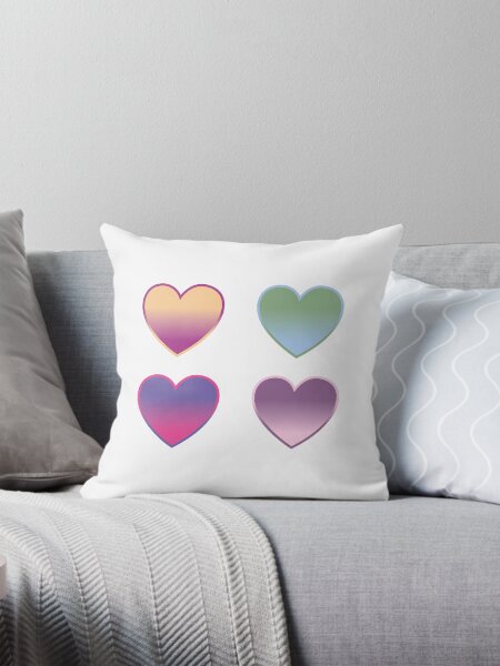 Item preview, Sticker pack heart shapes ombre designed and sold by Eva-vdz.