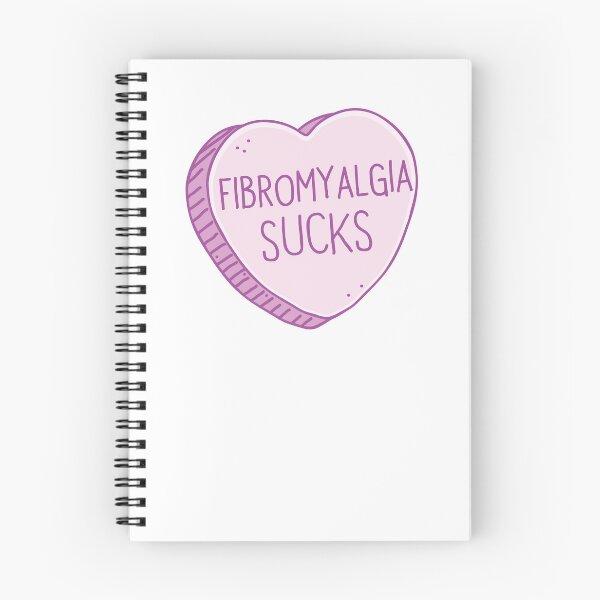 Item preview, Fibromyalgia sucks with pink candy heart designed and sold by jazzydevil.