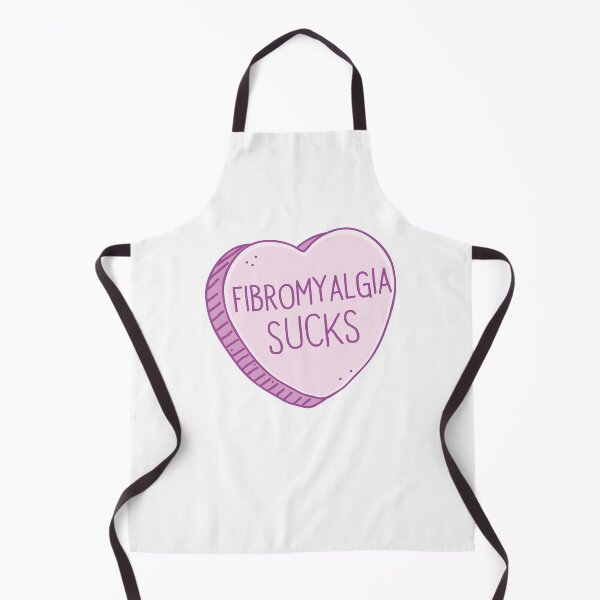 Item preview, Fibromyalgia sucks with pink candy heart designed and sold by jazzydevil.