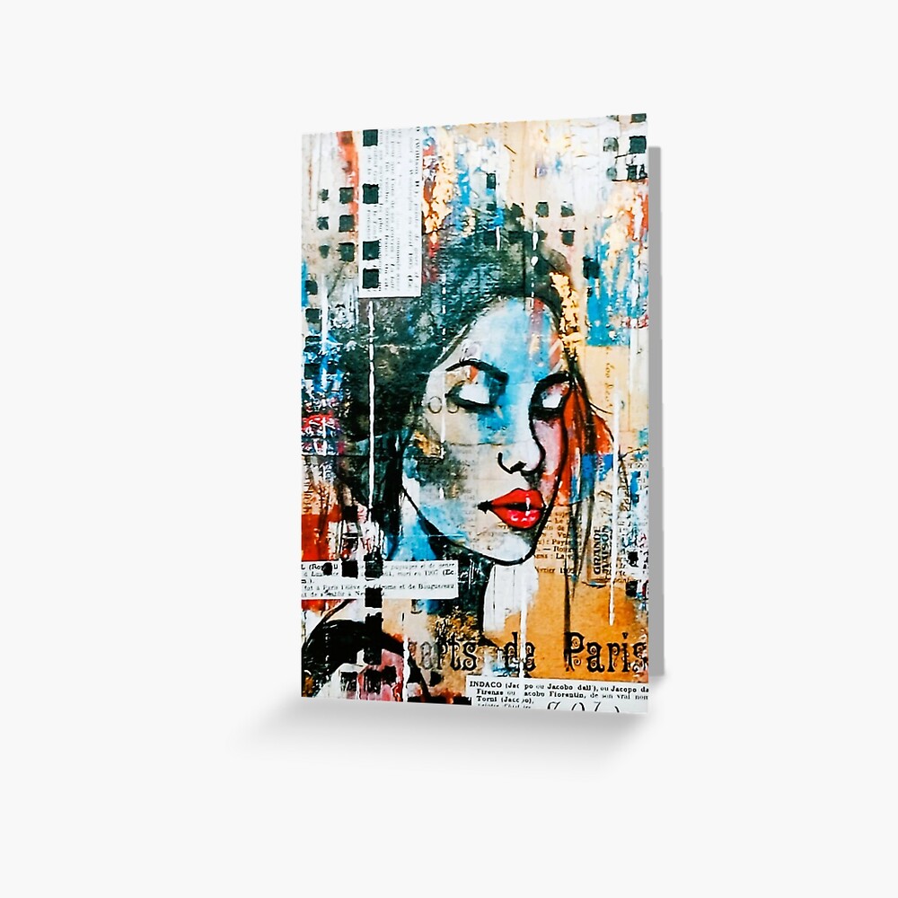 Item preview, Greeting Card designed and sold by artdumixedmedia.