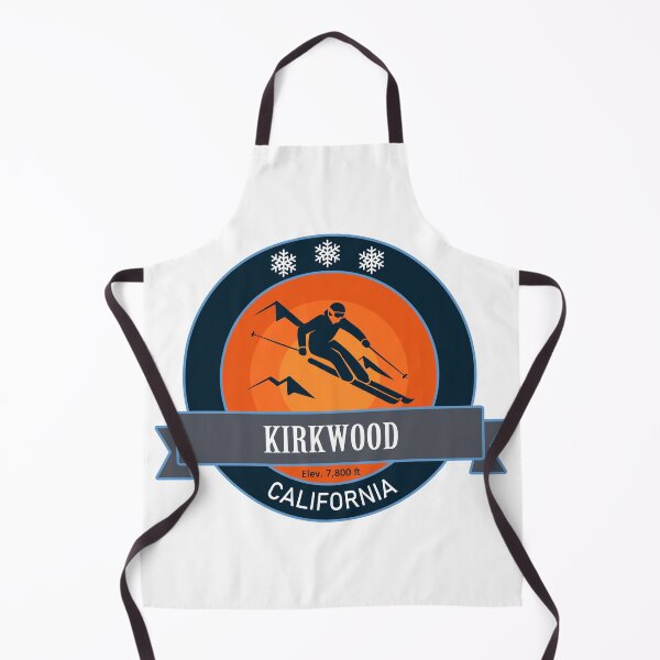Item preview, Kirkwood California Skiing Badge designed and sold by Wanderful-roads.