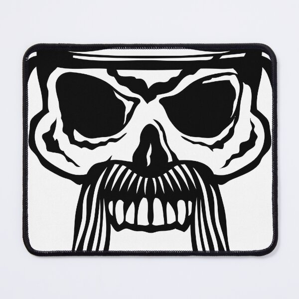 Item preview, skull hipster mustache biker helmet motorcycle goggles designed and sold by Achille3777.