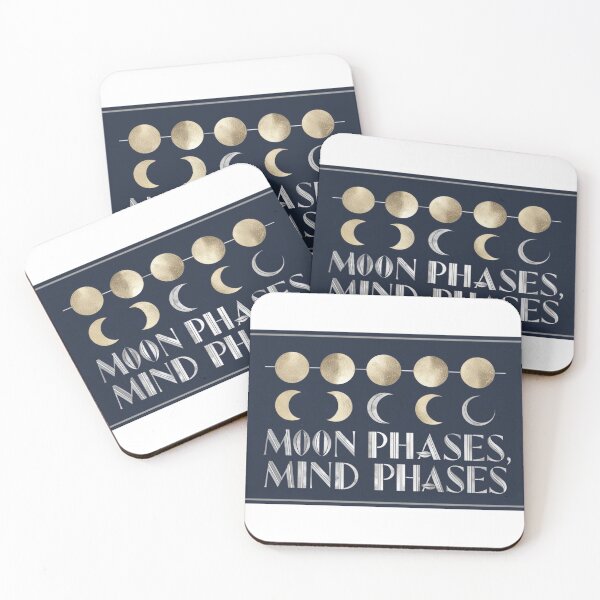 Item preview, Phases of the moon, phases of the mind designed and sold by StormArte.