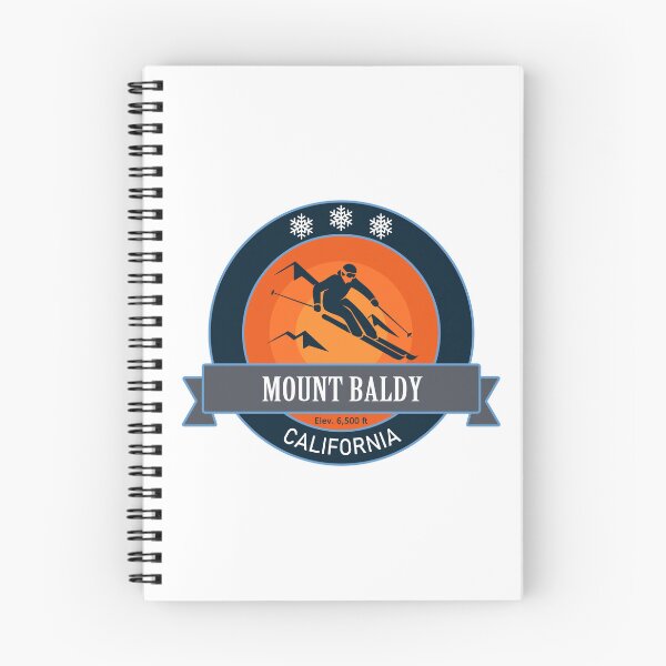 Item preview, Mount Baldy California Skiing Badge designed and sold by Wanderful-roads.