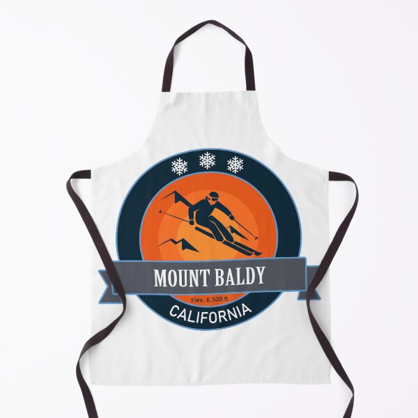 Item preview, Mount Baldy California Skiing Badge designed and sold by Wanderful-roads.