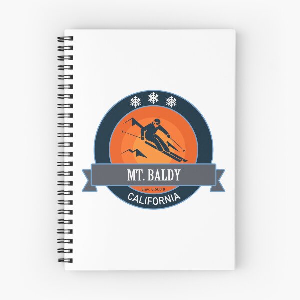 Item preview, Mount Baldy California Skiing Badge designed and sold by Wanderful-roads.