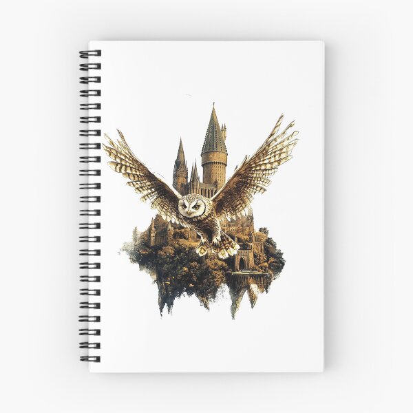 Item preview, Potter Cartoon Wizard Magic Fantasy Magic Castle,  Magic owl  designed and sold by Innamalinka.