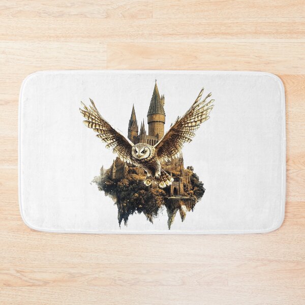 Item preview, Potter Cartoon Wizard Magic Fantasy Magic Castle,  Magic owl  designed and sold by Innamalinka.