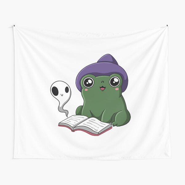 Item preview, Cute Witch Frog designed and sold by loreliarts.