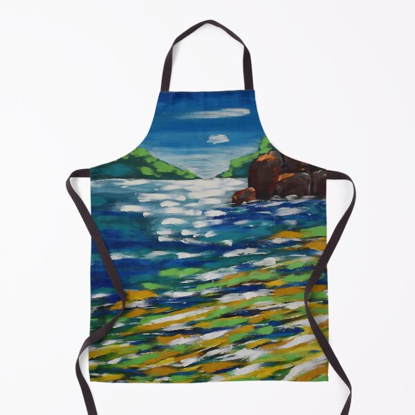 Item preview, Seascape acrylic painting designed and sold by mariya-ivanova.