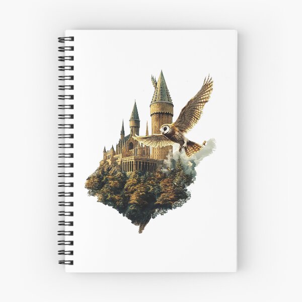 Item preview, Potter Cartoon Wizard Magic Fantasy Magic Castle,  Magic owl  designed and sold by Innamalinka.