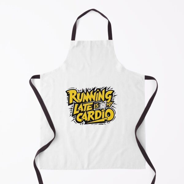 Item preview, Running Late is My Cardio – Always on the run designed and sold by StormArte.