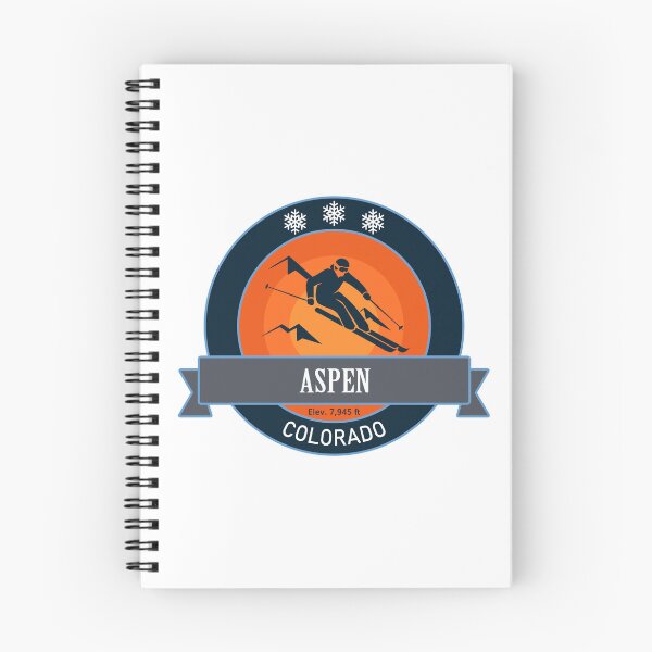 Item preview, Aspen Colorado Skiing Badge designed and sold by Wanderful-roads.