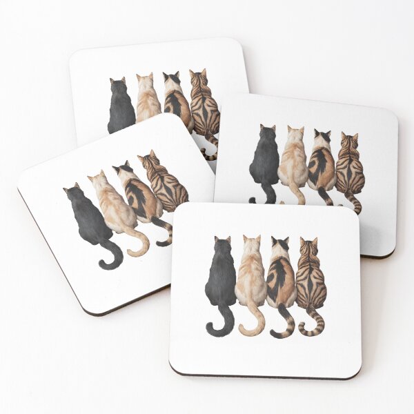 Item preview, Cats Back View designed and sold by splonkss.