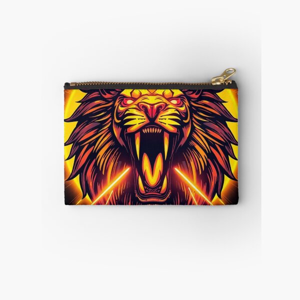 Item preview, Primal Glow: Fierce lion illustration designed and sold by PixelArc.