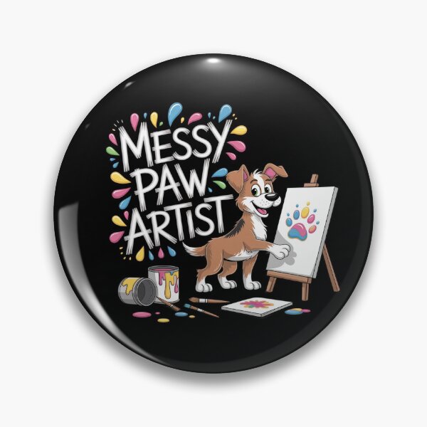 Item preview, Messy Paw Artist designed and sold by MagicWander.