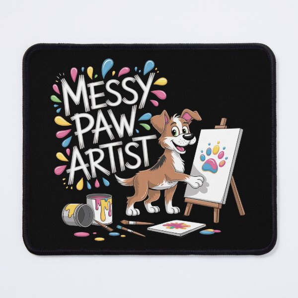 Item preview, Messy Paw Artist designed and sold by MagicWander.