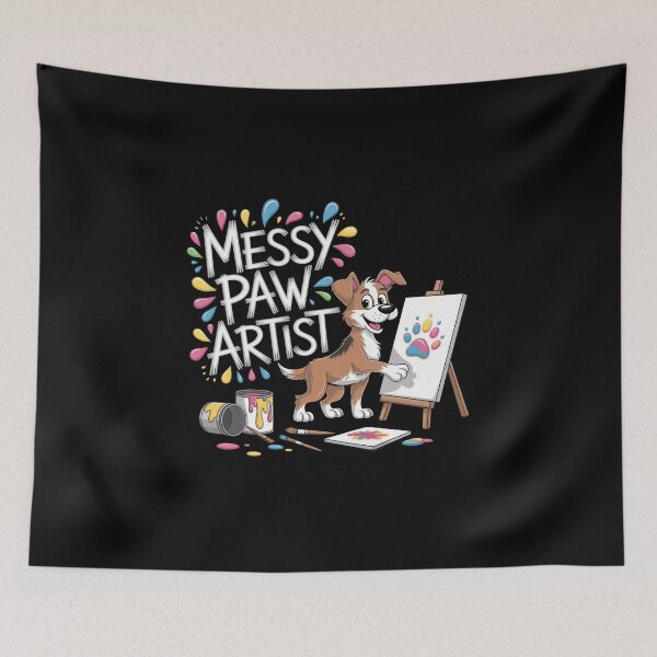 Item preview, Messy Paw Artist designed and sold by MagicWander.