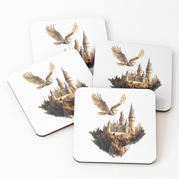 Item preview,  Potter Cartoon Wizard Magic Fantasy Magic Castle,  Magic owl  designed and sold by Innamalinka.
