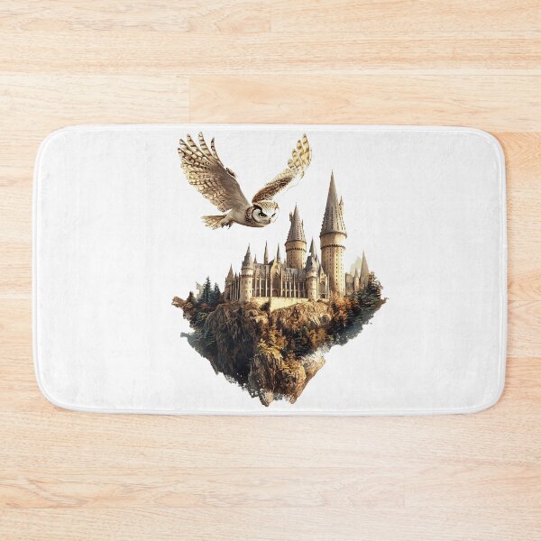 Item preview,  Potter Cartoon Wizard Magic Fantasy Magic Castle,  Magic owl  designed and sold by Innamalinka.