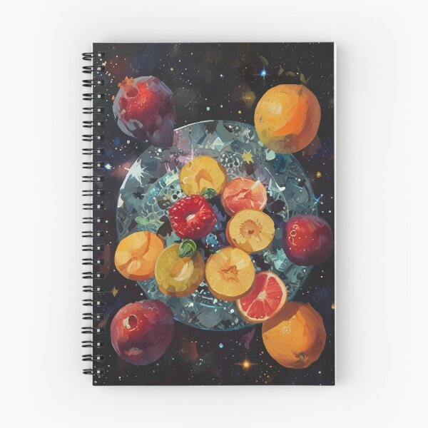 Item preview, Galactic Fruit Harmony – Cosmic Abstract Still Life designed and sold by Moss and Moon Studio.
