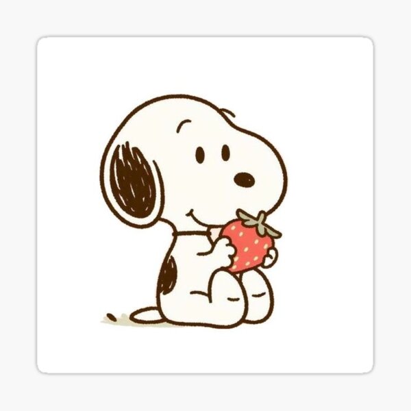 Vista previa del artículo con la obra «Pequeño Snoopy», diseñado y vendido por Lilybee08.