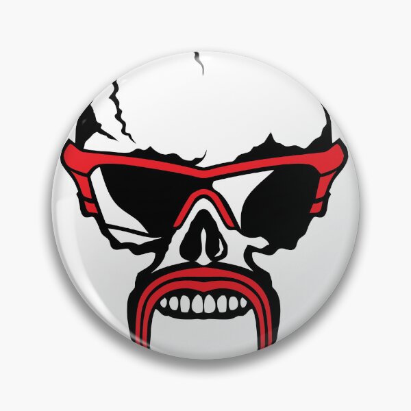 Item preview, skull hipster mustache mustached skull sunglasses designed and sold by Achille3777.