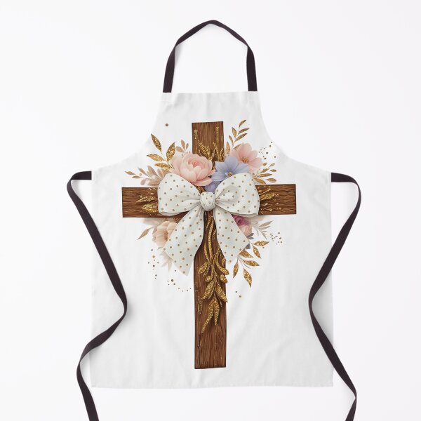 Item preview, Vintage Floral Cross designed and sold by CraftsEtc.