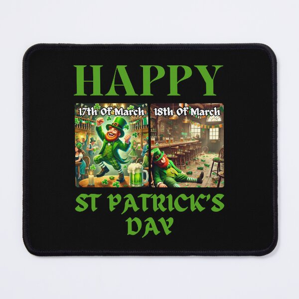 Item preview, Happy St Patrick's Day - 17th And 18th Of March designed and sold by Manic Merch Designs.